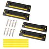 Image 1 : BRAND NEW PUNMEW PARKING STOPPER FOR GARAGE 4PCS