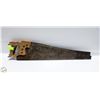 Image 1 : VINTAGE HAND SAWS
