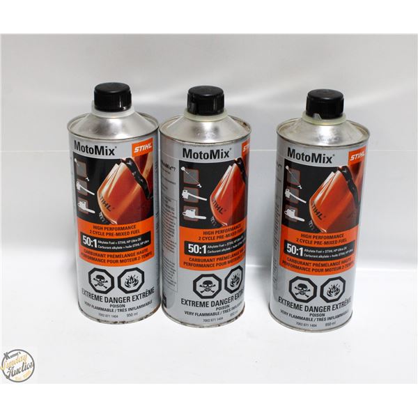 LOT OF MOTOMIX 50:1 STIHL MIXED FUEL