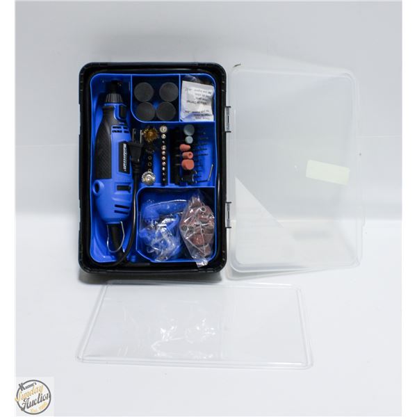 NEW 251 PIECE MASTERCRAFT ROTARY TOOL KIT