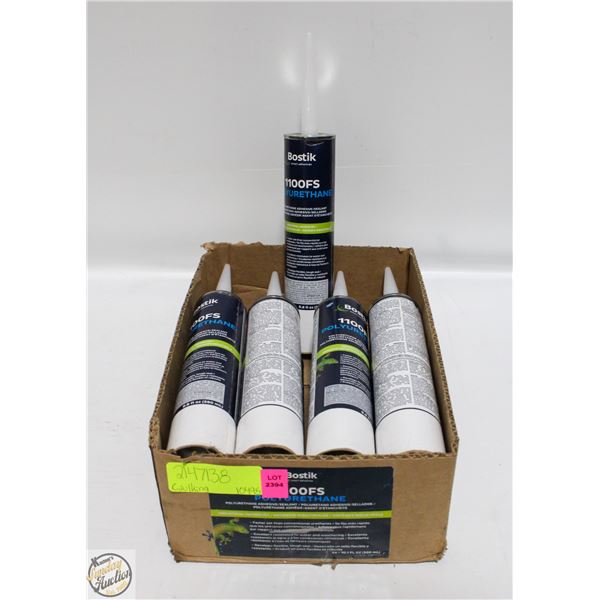 FLAT OF CAULKING **TUBES HAVE SLIGHT PUNCTURES**