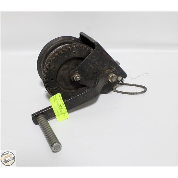 VALLEY HOIST/WINCH MODEL NO.5404