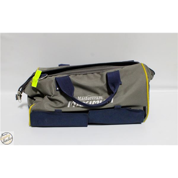 MASTERCRAFT MAXIMUM TOOLBAG WITH SHOULDER STRAP