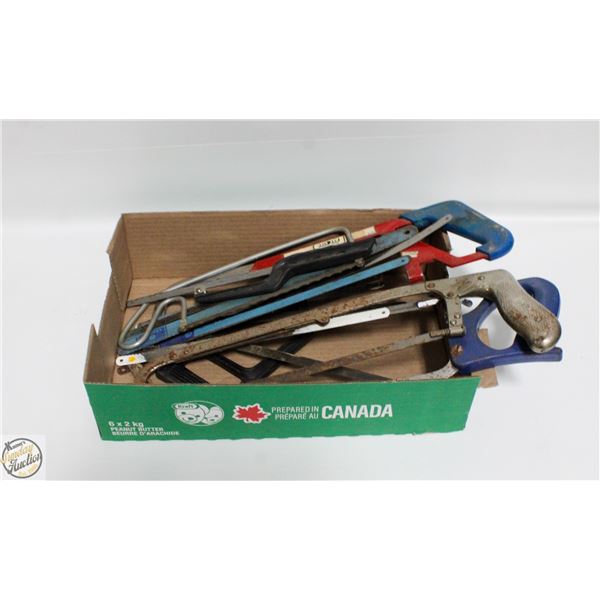 HACKSAWS & HACK SAW BLADES