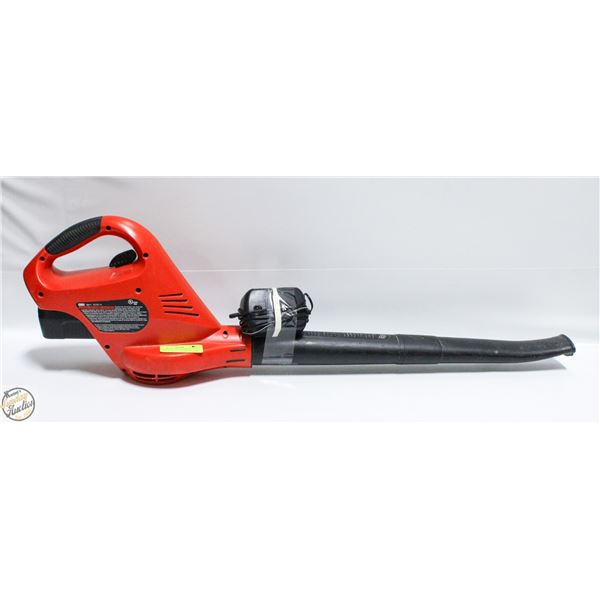 BLACK & DECKER 18 VOLT CORDLESS LEAF & SNOW