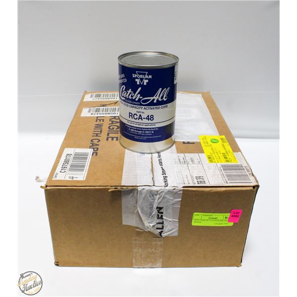 NEW CASE OF 12 CATCH-ALL FILTER DRYER