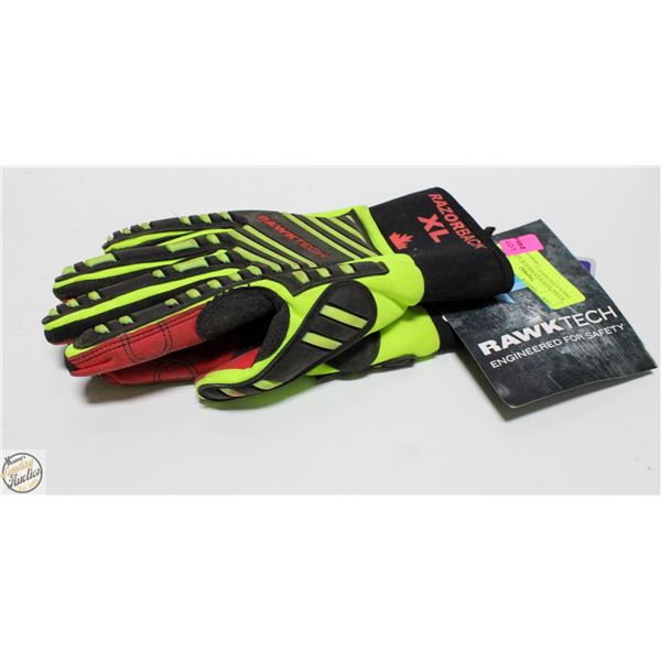 RAWKTECH RAZORBACK SIZE XL INSULATED IMPACT