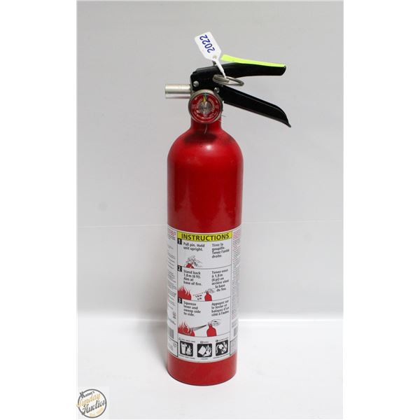2LB FULLY CHARGED FIRE EXTINGUISHER