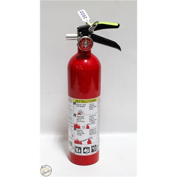 2LB FULLY CHARGED FIRE EXTINGUISHER