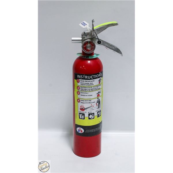 2LB FULLY CHARGED FIRE EXTINGUISHER