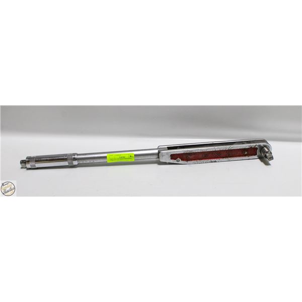 VINTAGE 1/2” DRIVE BRITTOOLS TORQUE WRENCH