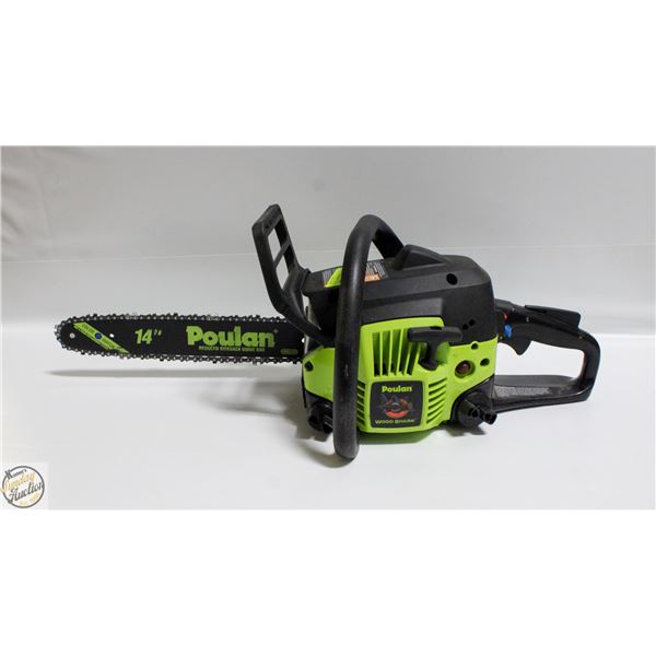 POULAN P3314 CHAINSAW