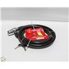 Image 1 : YIMATZU CABLE ALARM LOCK 2X KEY 200CM