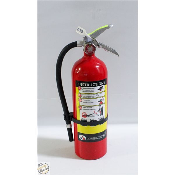 FULLY CHARGED 5LB FIRE EXTINGUISHER