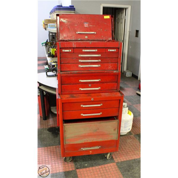 ROLLING 3 LEVEL TOOLBOX