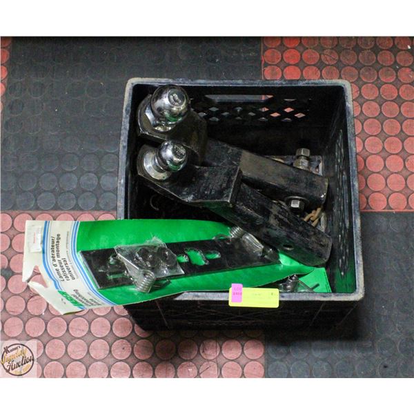 TRAILER HITCHES, BALL AND CHAINS