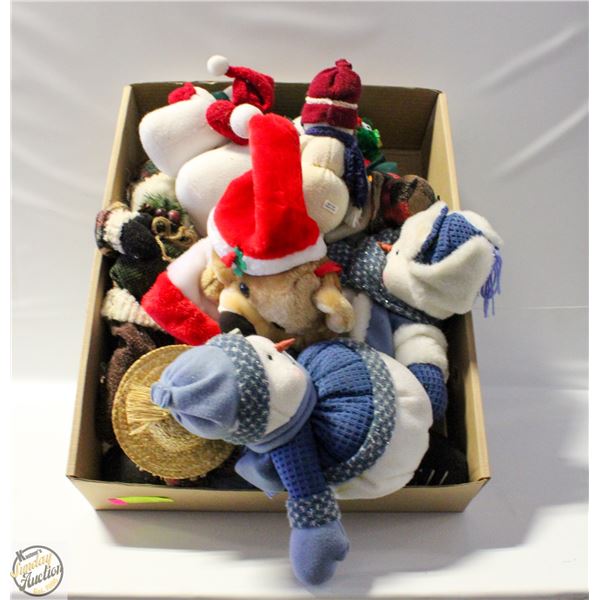 CHRISTMAS STUFFED DECORATIONS