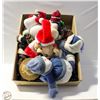Image 1 : CHRISTMAS STUFFED DECORATIONS