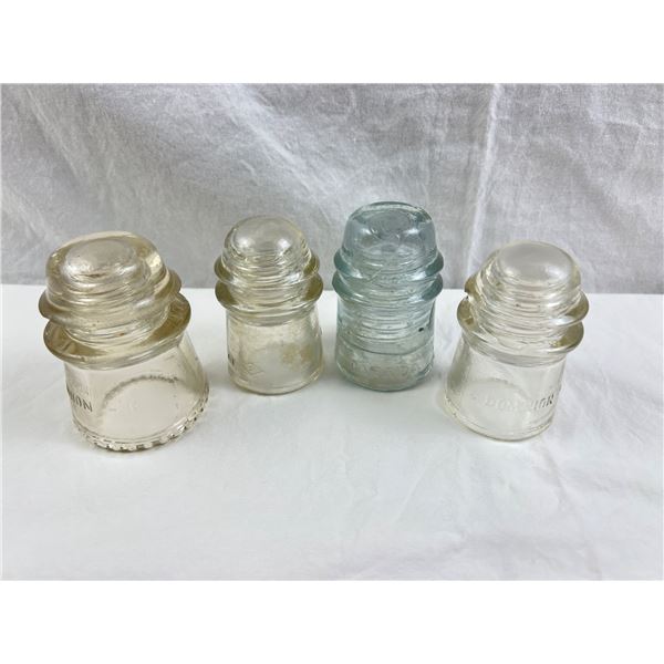 Vintage Glass Insulators