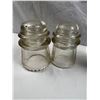 Image 2 : Vintage Glass Insulators