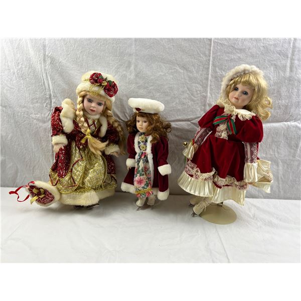 Collectors Holiday Themed Dolls