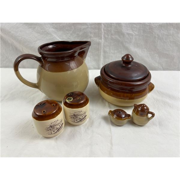 Two-toned Stoneware Dishes