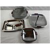 Image 1 : Retro Metal Serving Trays