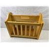Image 1 : Wooden Magazine Rack