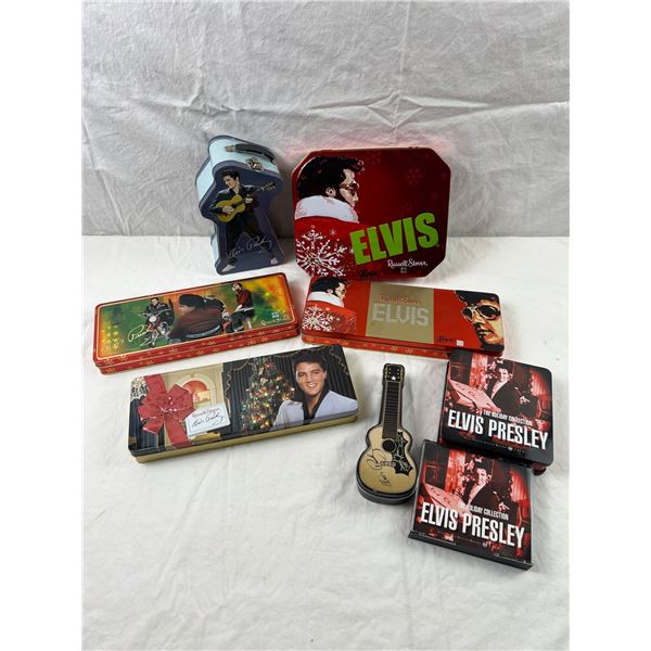 Elvis Collectors Tins