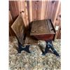 Image 1 : Antique School Desk