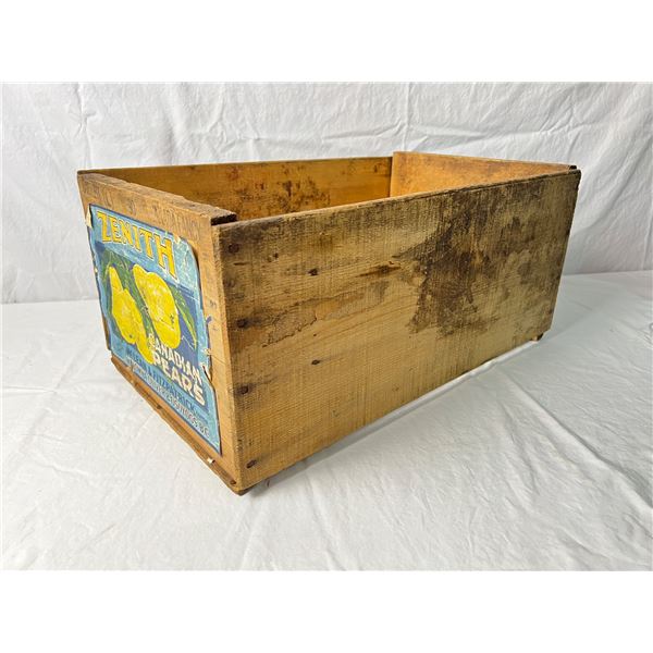 Zenith Canadian Pear Crate