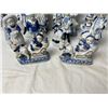 Image 5 : Blue & White Ceramic Figurines