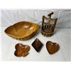 Image 1 : Wooden Nutcracker & Bowl Set