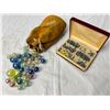 Image 1 : Vintage Marbles & Jacks