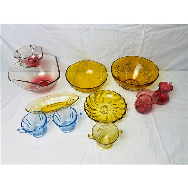 Colourful Glassware