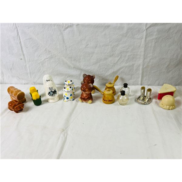 Collection of Salt & Pepper Shakers