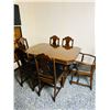 Image 1 : Dining Table with Folding Leaf Insert