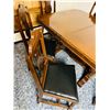 Image 2 : Dining Table with Folding Leaf Insert