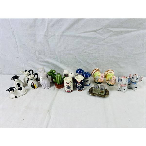 Collection of Salt & Pepper Shakers