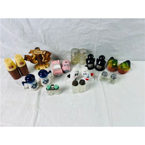 Collection of Salt & Pepper Shakers
