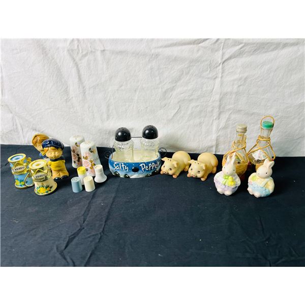 Collection of Salt & Pepper Shakers