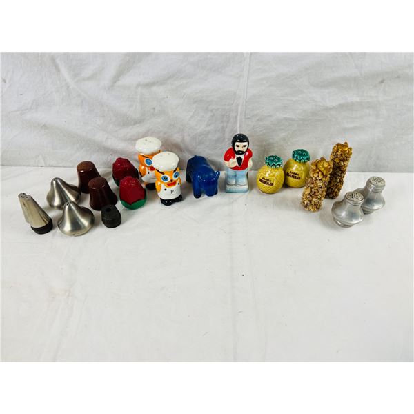 Collection of Salt & Pepper Shakers