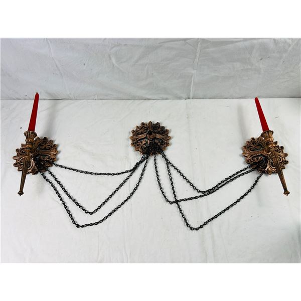 Syroco Candle Sconce