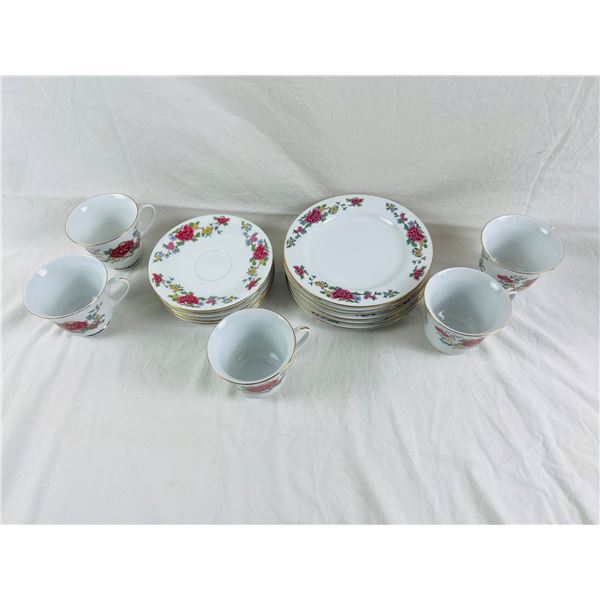 Floral China Set