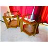 Image 1 : Glass-Top Side Tables