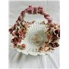 Image 3 : Elegant Ceramic Floral Basket
