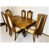 Image 1 : Pedestal Dining Table & Chairs