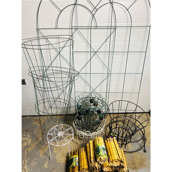Garden Trellis' and Edging