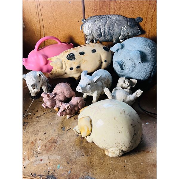 Home & Garden Pig Decor