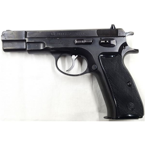 CZ Model 75 Semi Auto Pistol 9 mm - Restricted